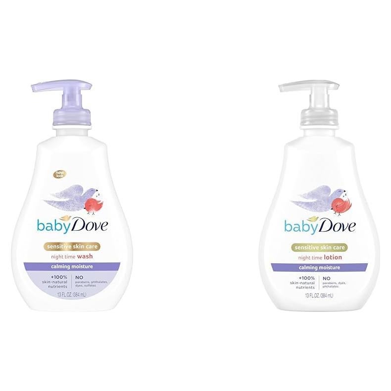 Baby Dove Jabón Hipoalergénico Hidratación Calmante 368 g