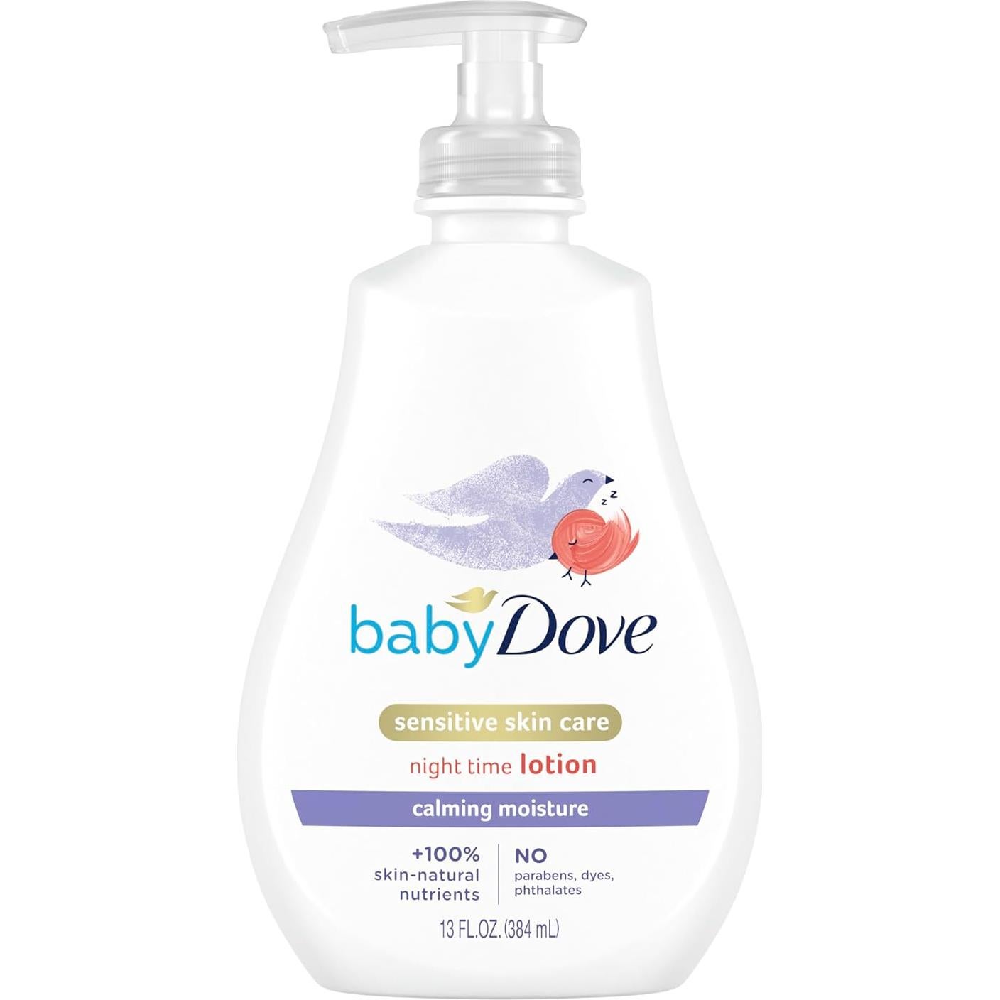 Baby Dove Jabón Hipoalergénico Hidratación Calmante 368 g