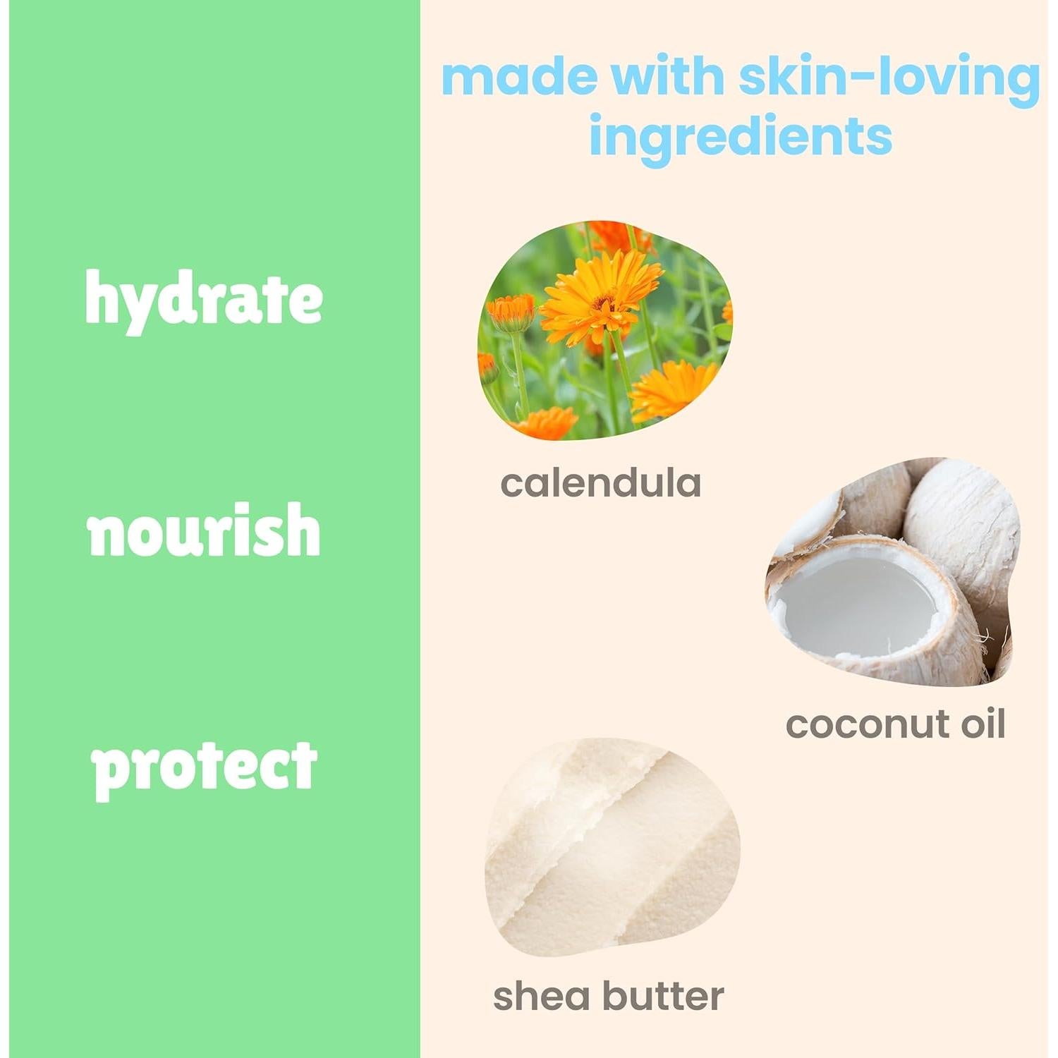 Jabón Suave Baby Magic 266 ml - Sin Lagrimas, Caléndula y Coco