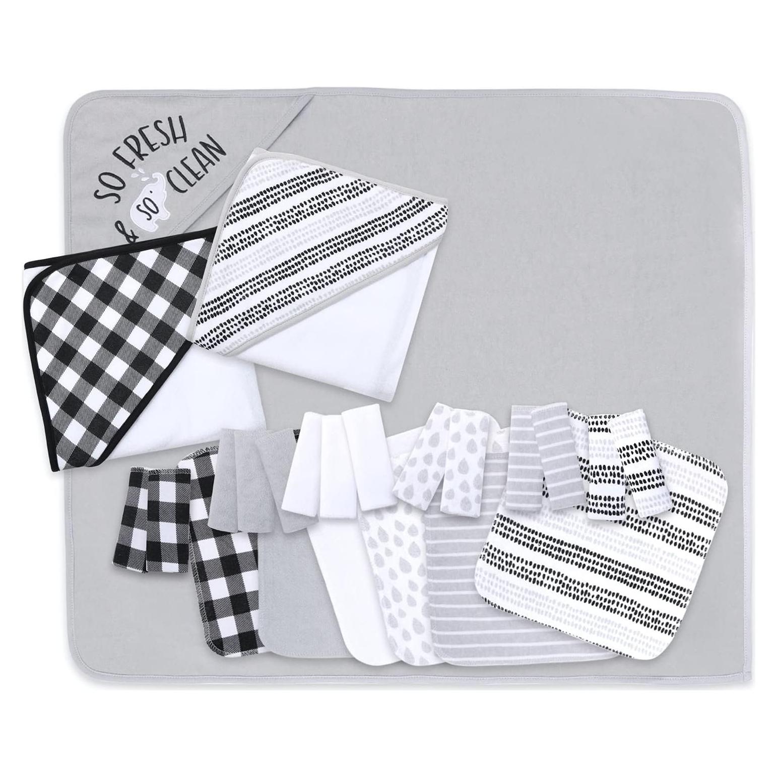 Juego de Toallas de Baño con Capucha The Peanutshell 23 Piezas