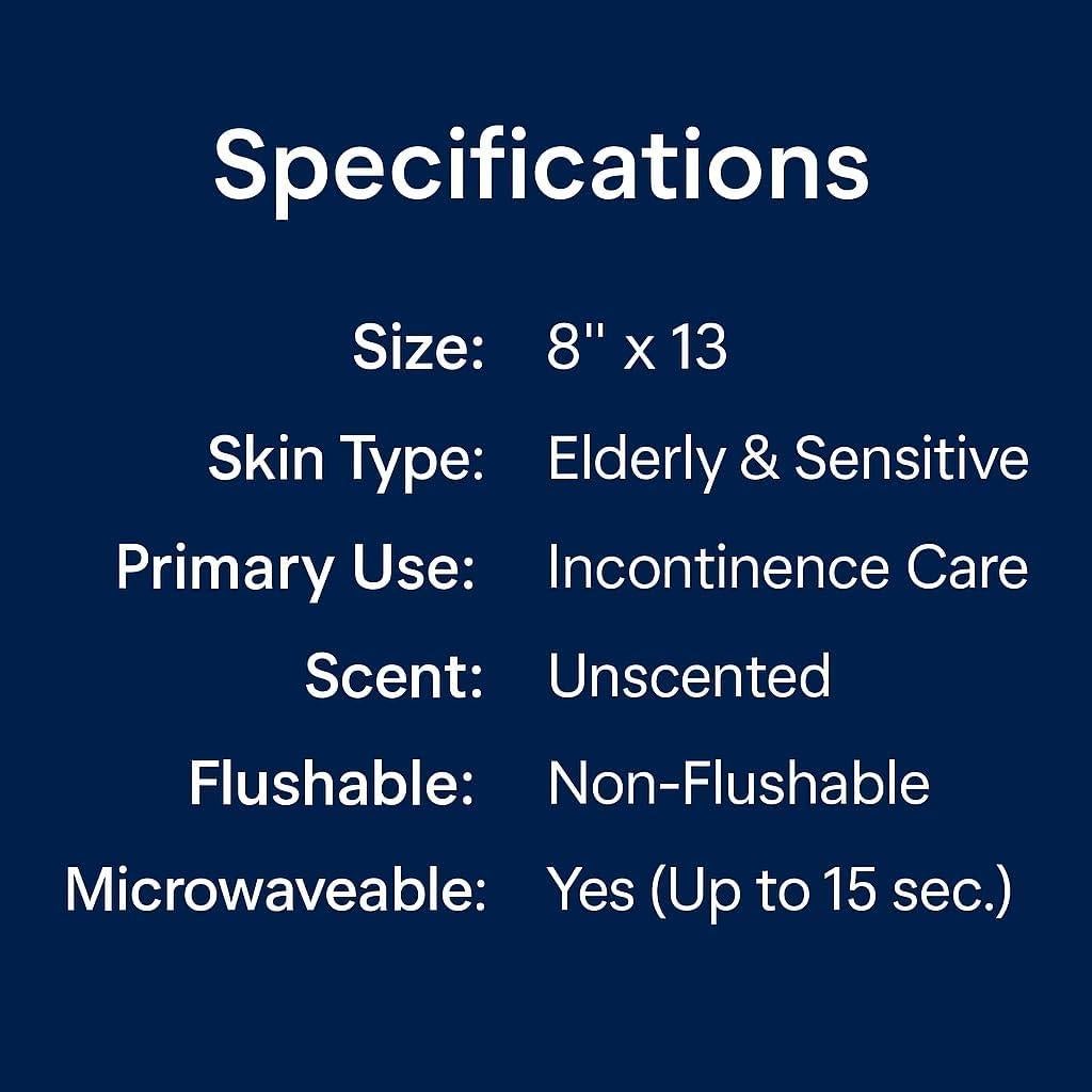 Toallitas Húmedas Extra Grandes OPTEEL 720ct para Adultos