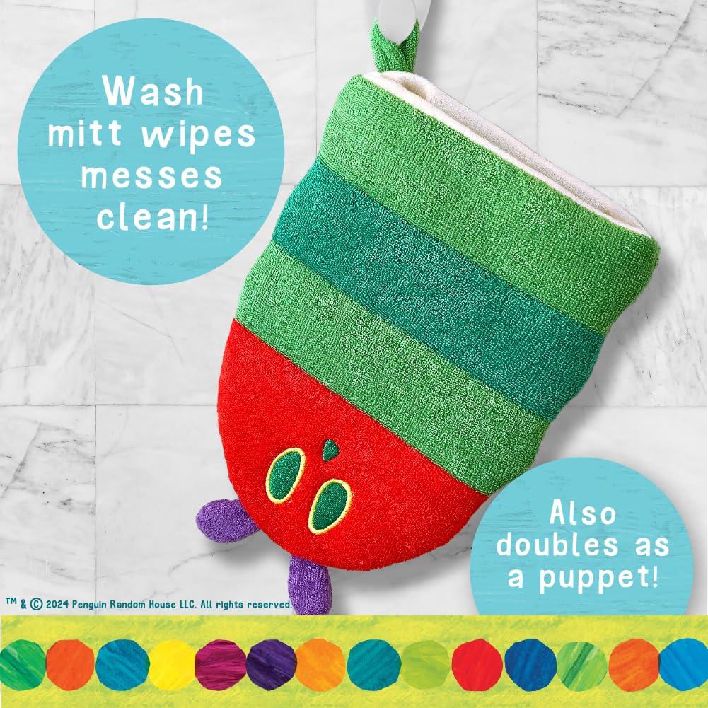 Mitón de Lavado Adulto Eric Carle + Juguete Squirt Vinilo