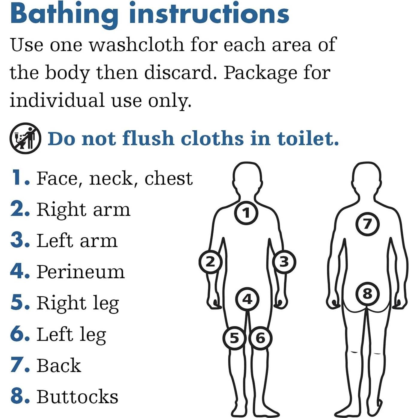 Toallitas de Limpieza para Baño Sage - 8 Toallitas Ultra Suaves