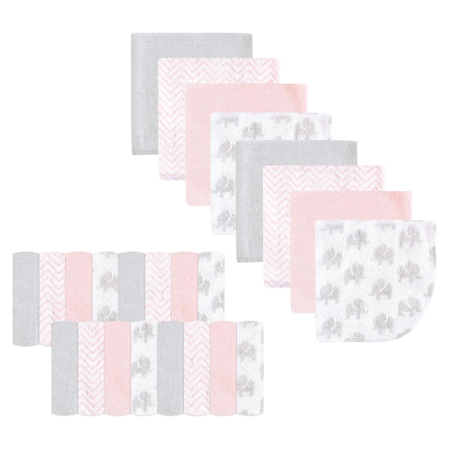 Toallitas para Bebés Amigos Queridos 24 Unidades Elefante Rosa