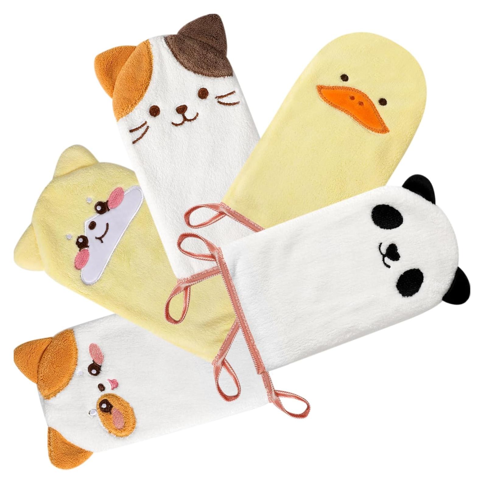 Mitones de Microfibra PHOGARY 5-Pack para Bebés y Niños