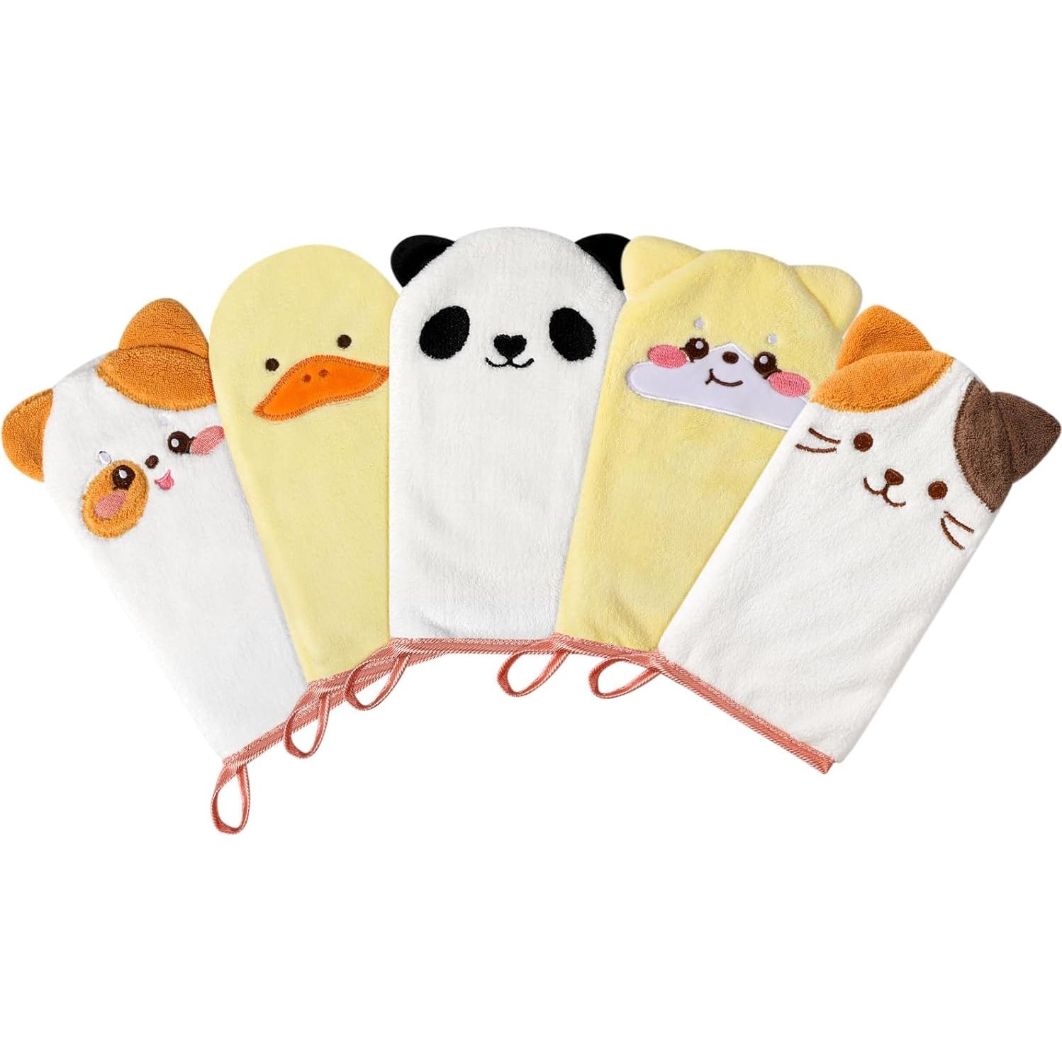 Mitones de Microfibra PHOGARY 5-Pack para Bebés y Niños