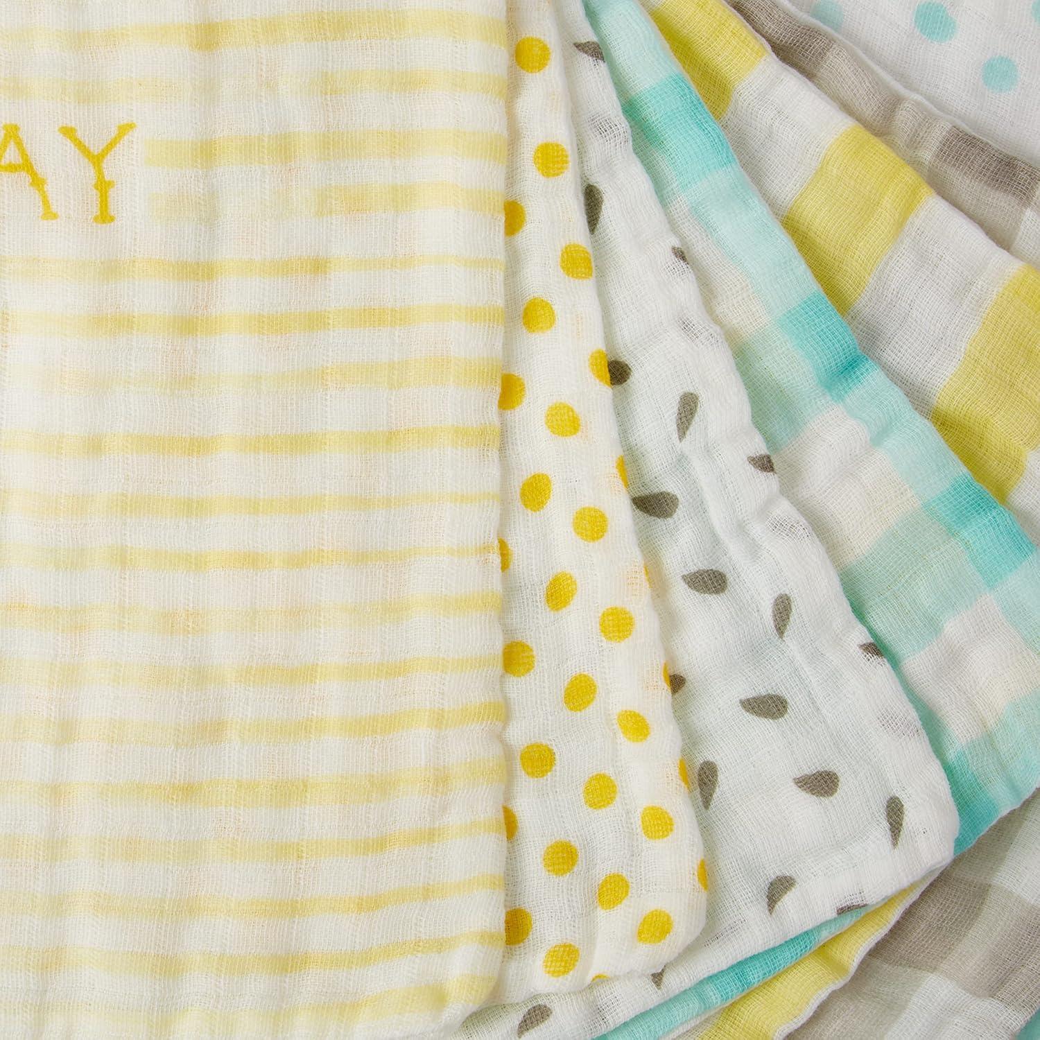 Paños de Algodón 100% C.R. Gibson Woodland Multicolor - 7 Piezas