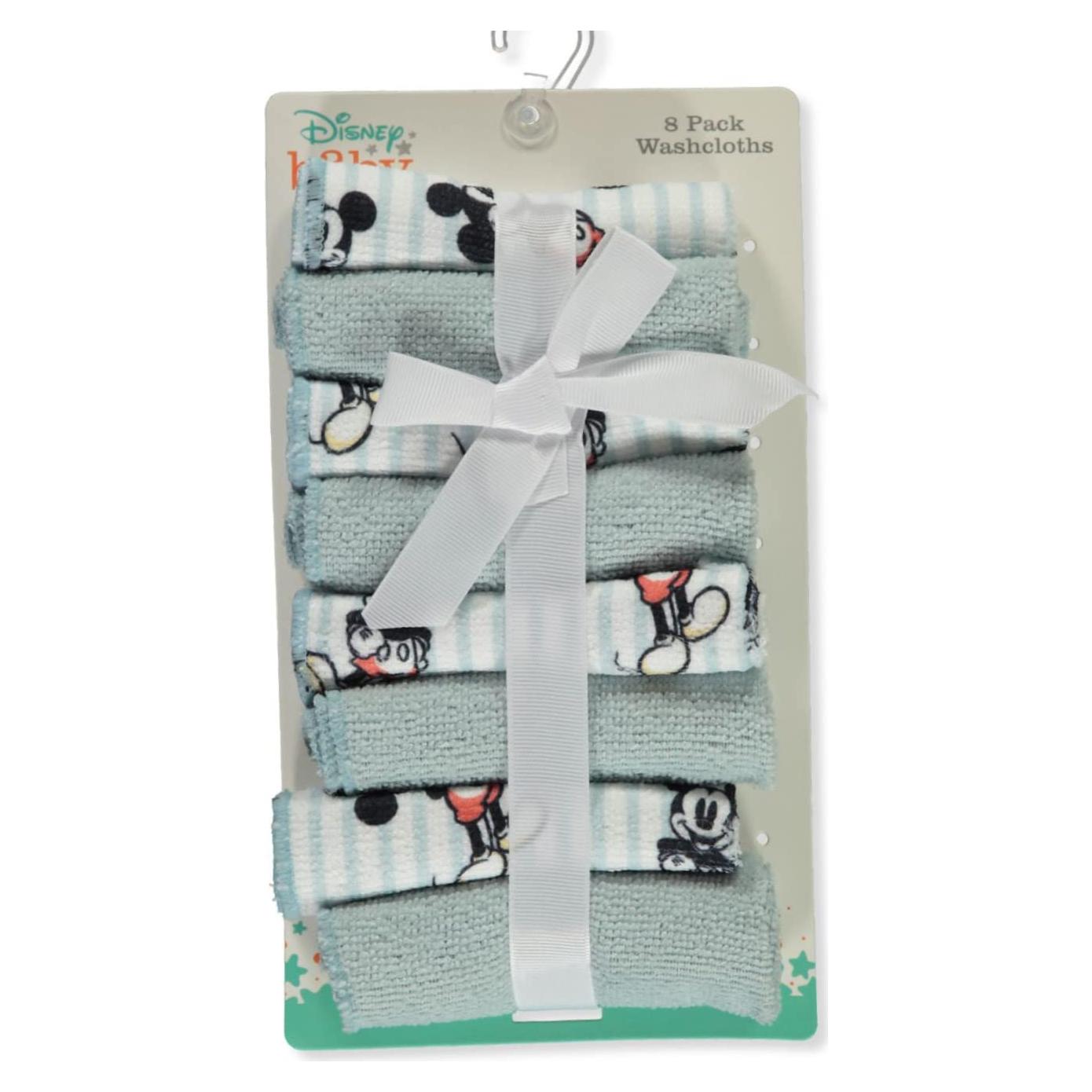 Juego de 8 toallas de mano Disney Mickey Mouse - 23x23 cm