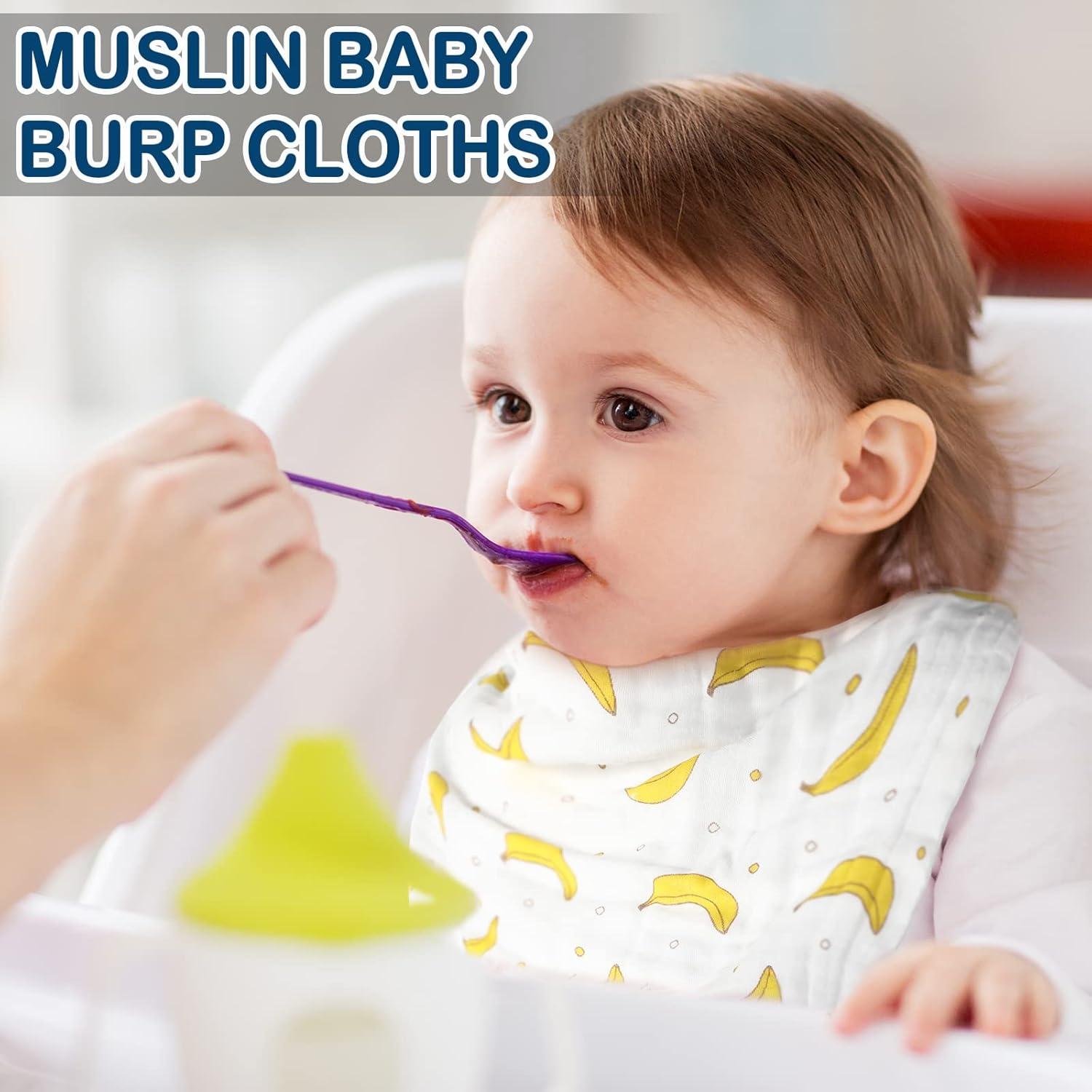 30 Pañales de Muselina Kenning 25x25 cm Suaves y Absorbentes