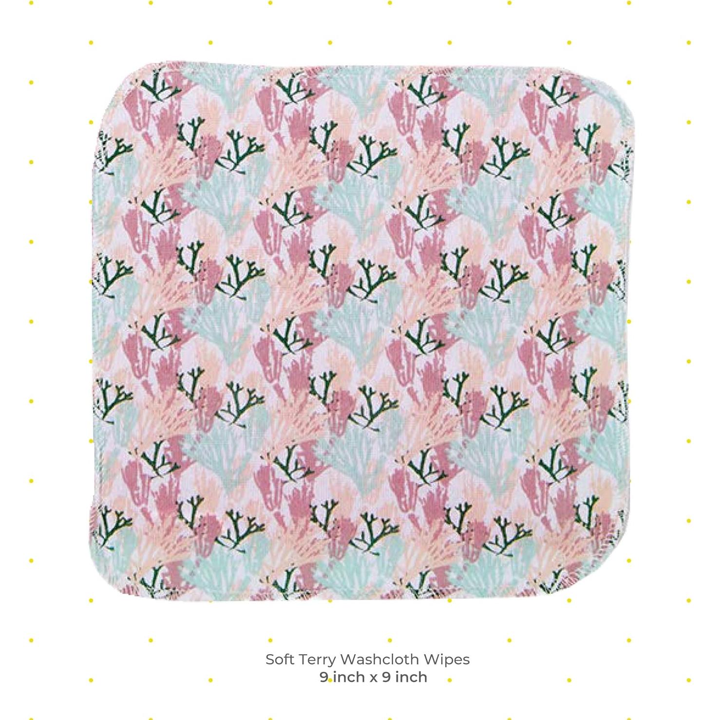 Conjunto de Toallitas de Lavado Spasilk 10 Piezas Coral Rosa