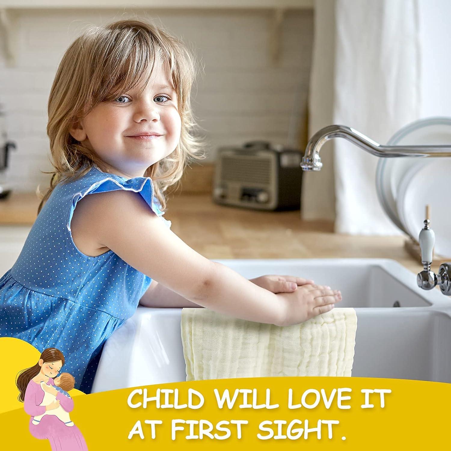 Toallitas de Muselina MUKIN para Bebés 30x30 cm - 5 Piezas