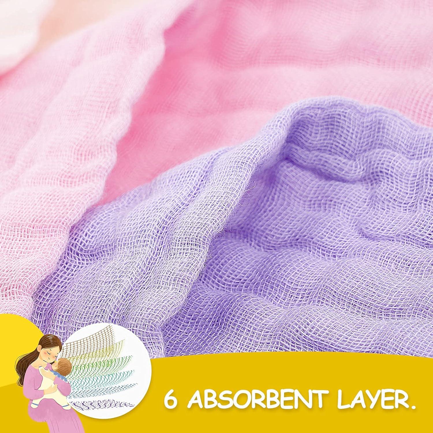 Toallitas de Muselina MUKIN para Bebés 30x30 cm - 5 Piezas