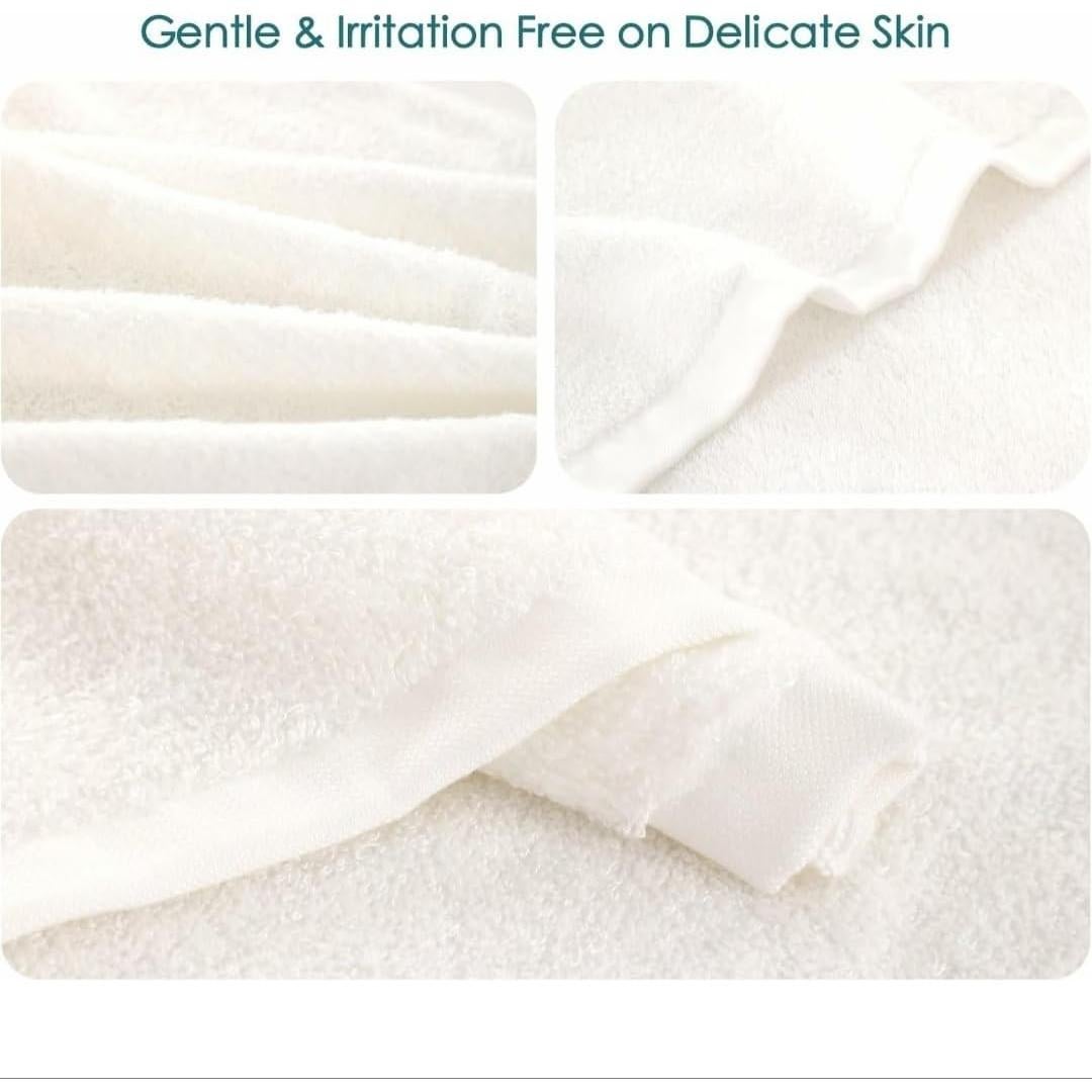 Toallitas Reutilizables para Bebés Genérica 25.4x25.4cm - 6 Unidades