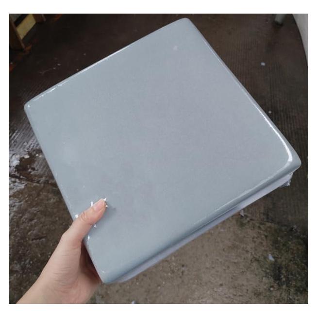 Almohadilla para Arrodillarse en Baño JJGoo 55.88x27.94cm Gris