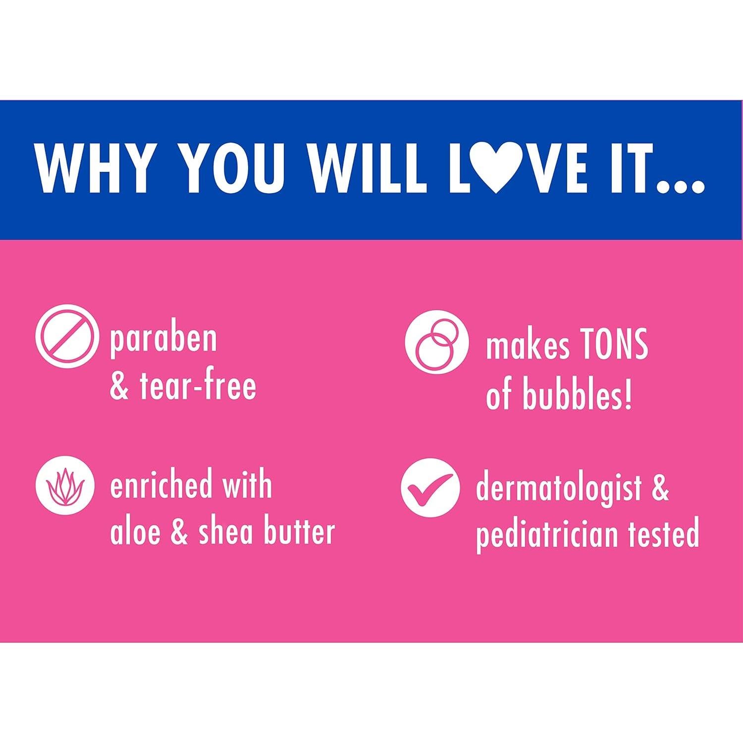 Mr. Bubble Champú 3en1 Hipoalergénico Aroma Chicle 473ml x2