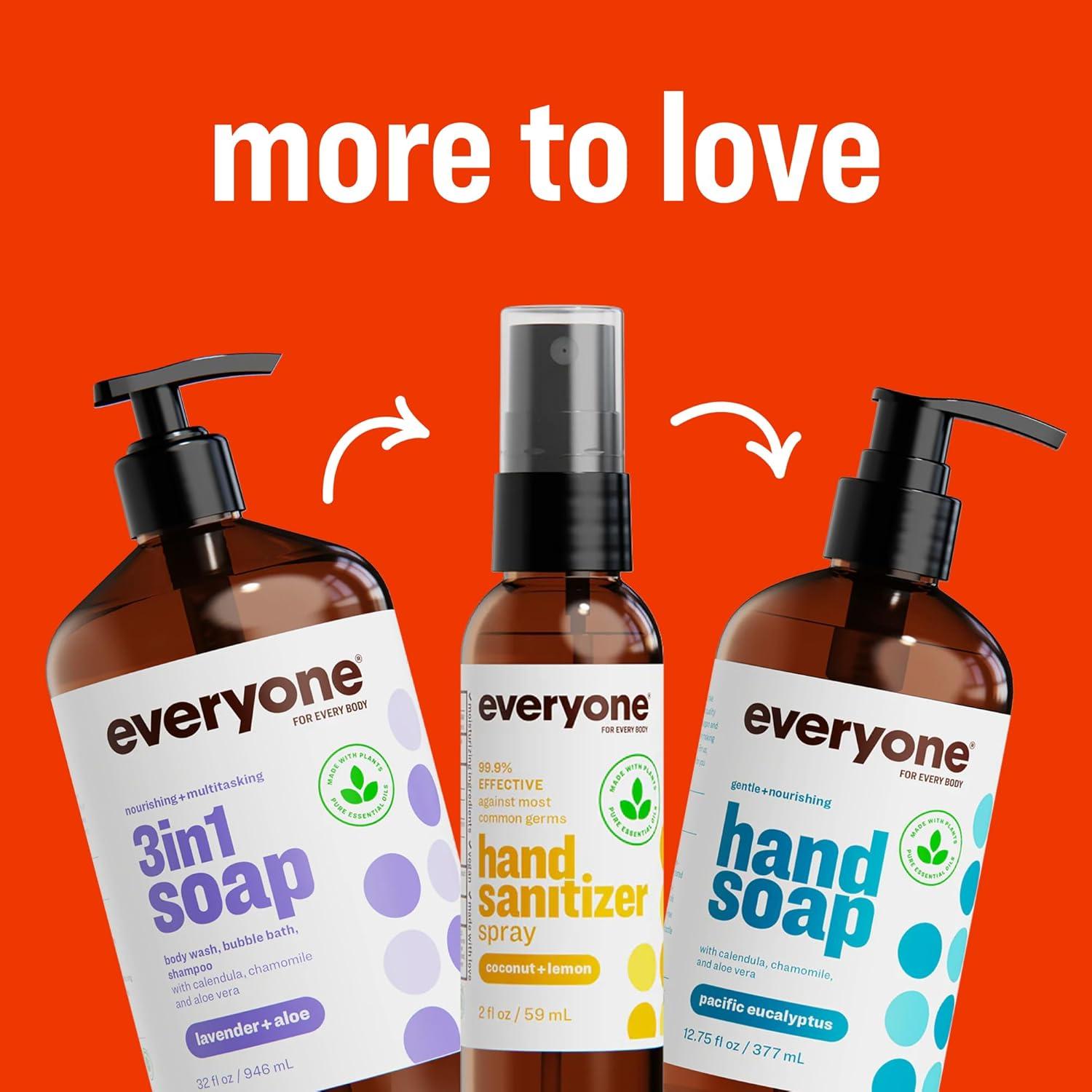 Jabón 3 en 1 para Niños Everyone 32 Oz Naranja Hipoalergénico