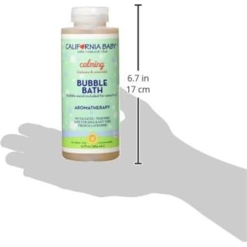 Baño de Burbujas Calmante California Baby 384 ml con Varita