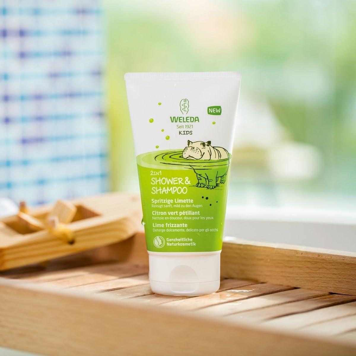 Champú y Gel de Baño Weleda Kids 2-en-1 Lima Viva 150ml