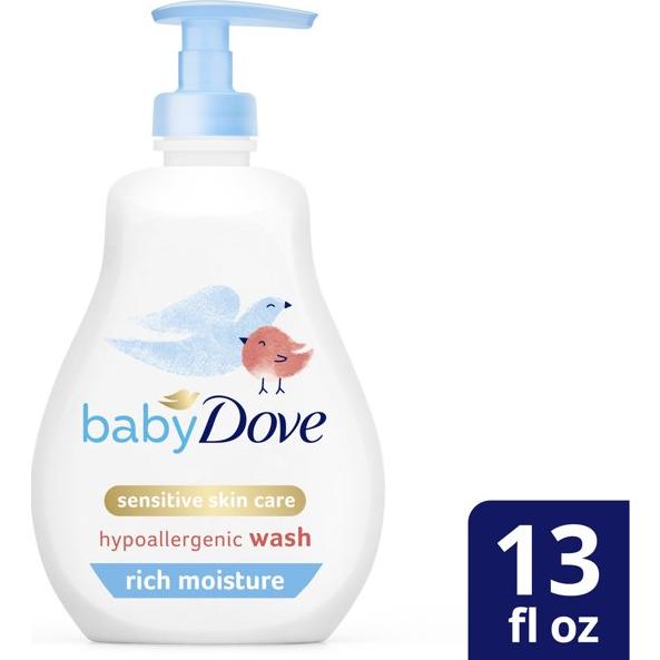 Champú para Bebés Dove Sin Lagrimas 400mL Hidratación Rica