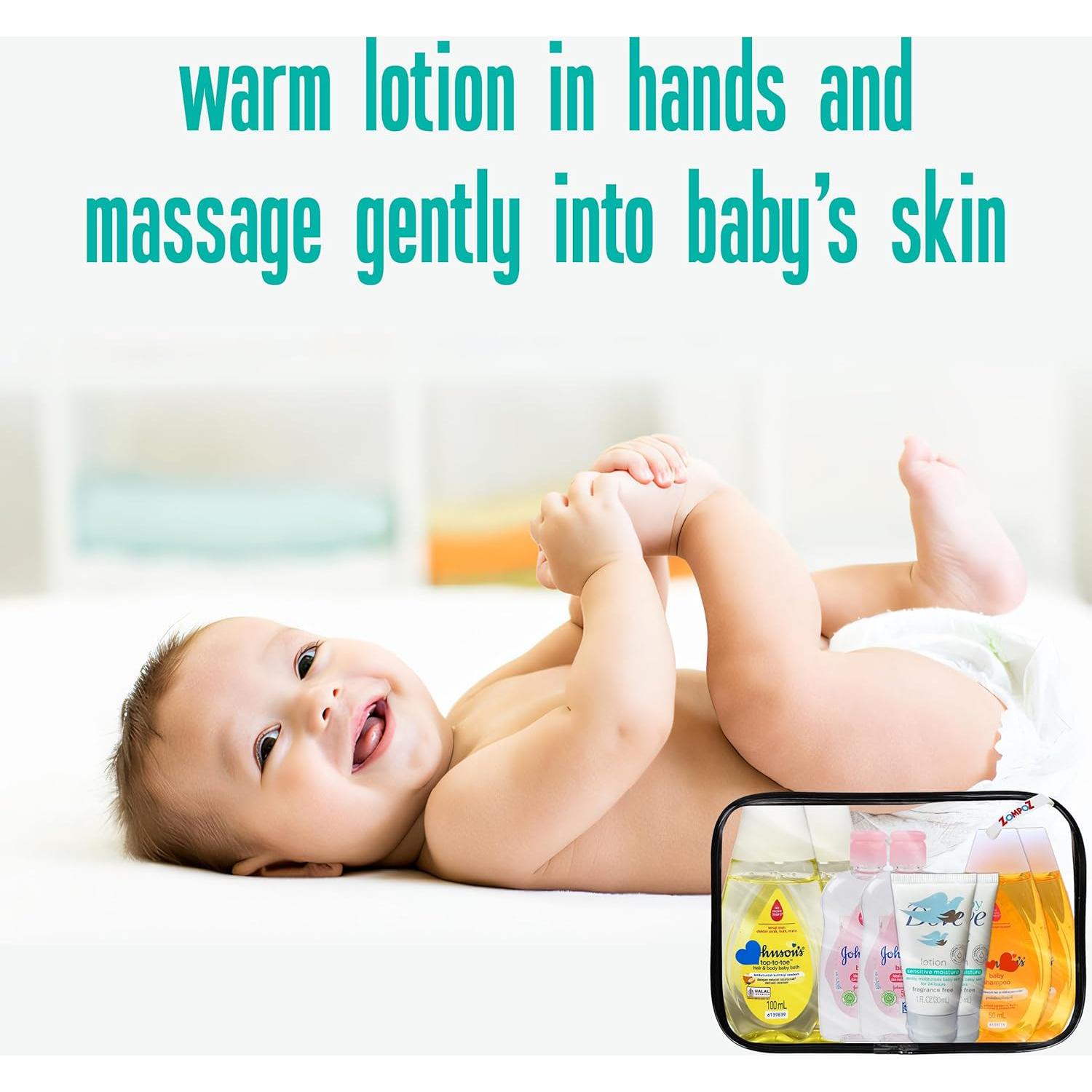 Kit de Viaje para Bebés Partypom - 8 Piezas Aprobado por TSA