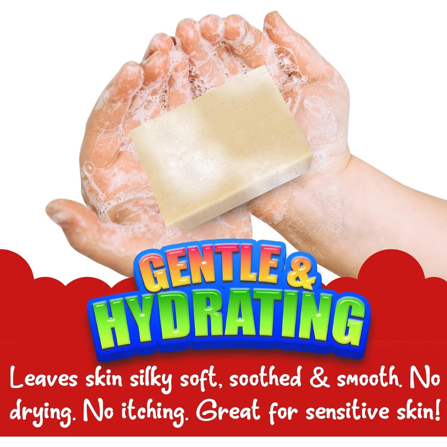 Jabón Natural de Leche de Cabra y Miel para Niños 113g