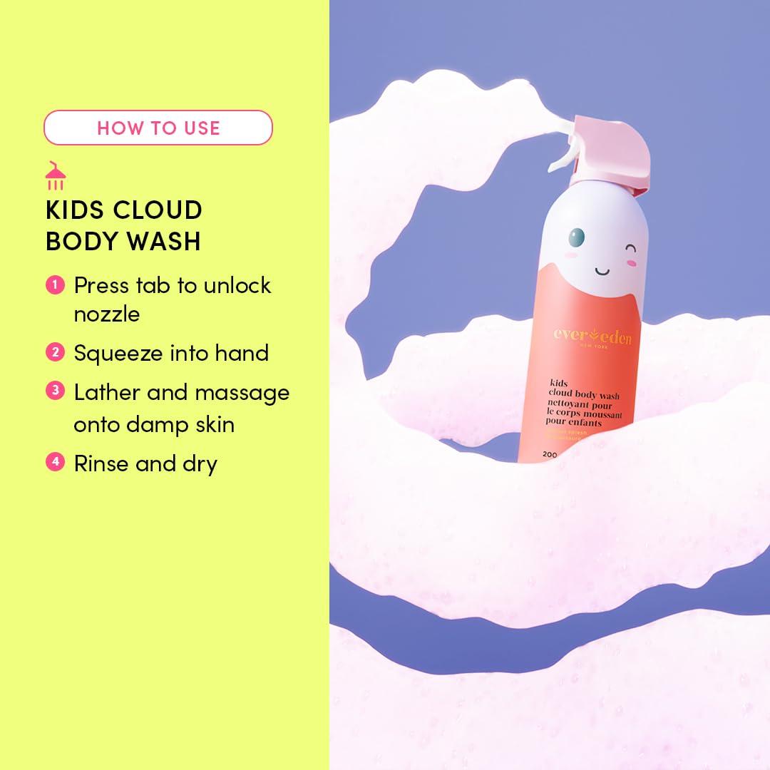 Gel de Baño Nutritivo para Niños Evereden 198 ml Cítricos