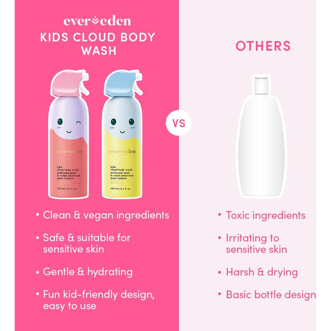 Gel de Baño Nutritivo para Niños Evereden 198 ml Cítricos