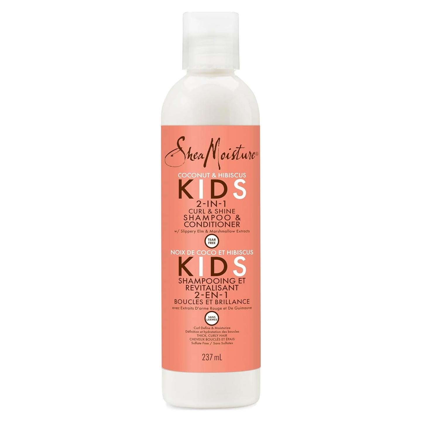SheaMoisture Champú y Acondicionador 2 en 1 Niños Coco Hibisco 226 g