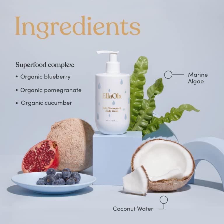 Champú y Gel de Baño Sin Lagrimas EllaOla 300 ml Orgánico