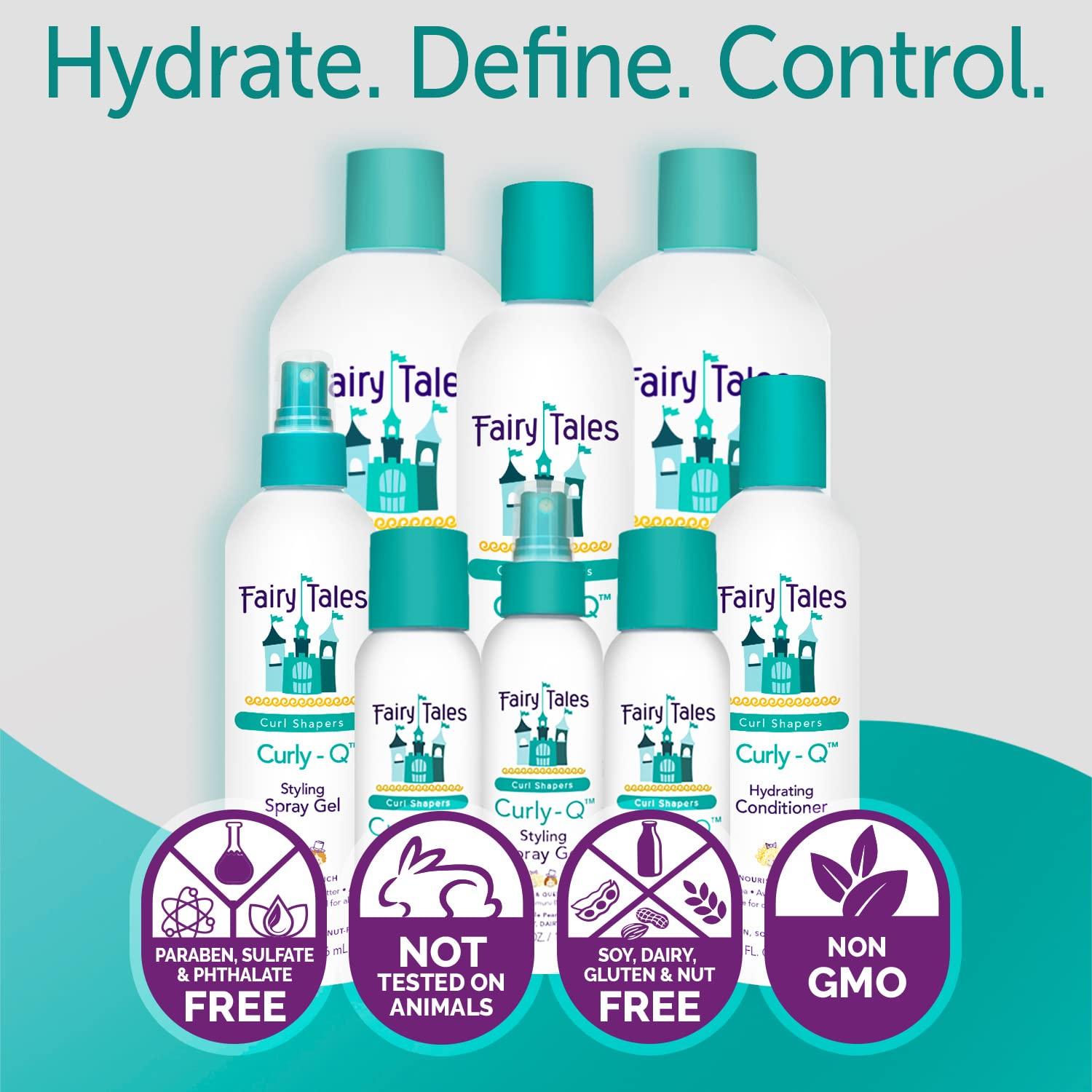 Champú y Acondicionador Hidratante Curly Q Fairy Tales 2 Piezas