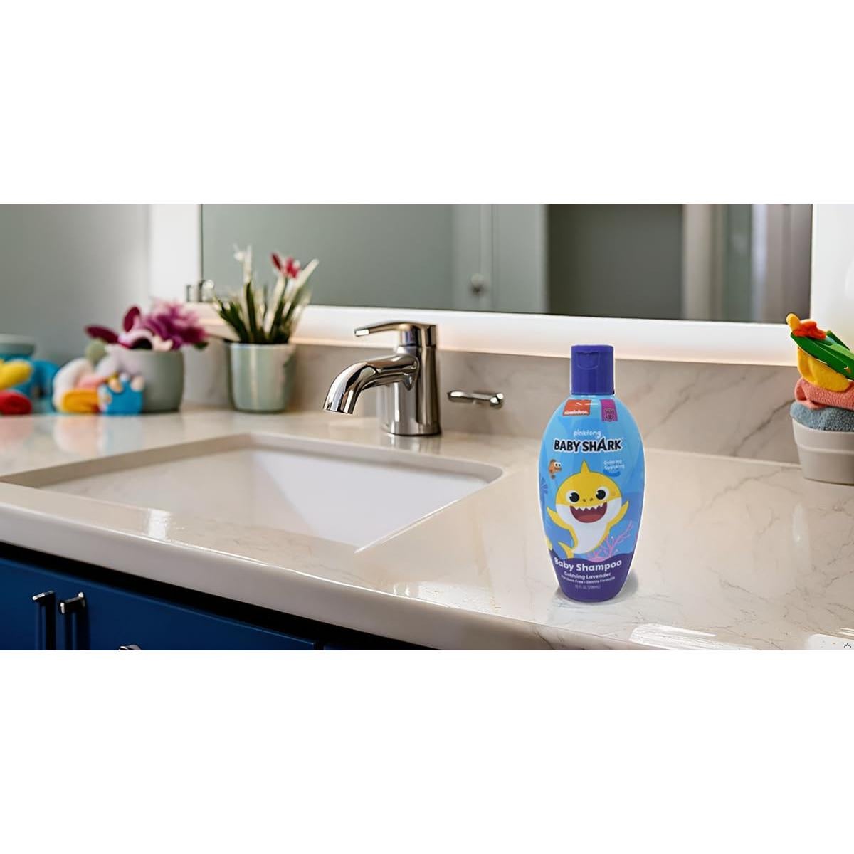 Champú para Bebés Baby Shark 295 ml Lavanda Sin Parabenos