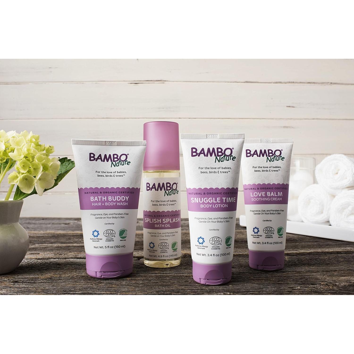 Jabón Bambo Nature Bath Buddy 148 ml Orgánico para Bebé