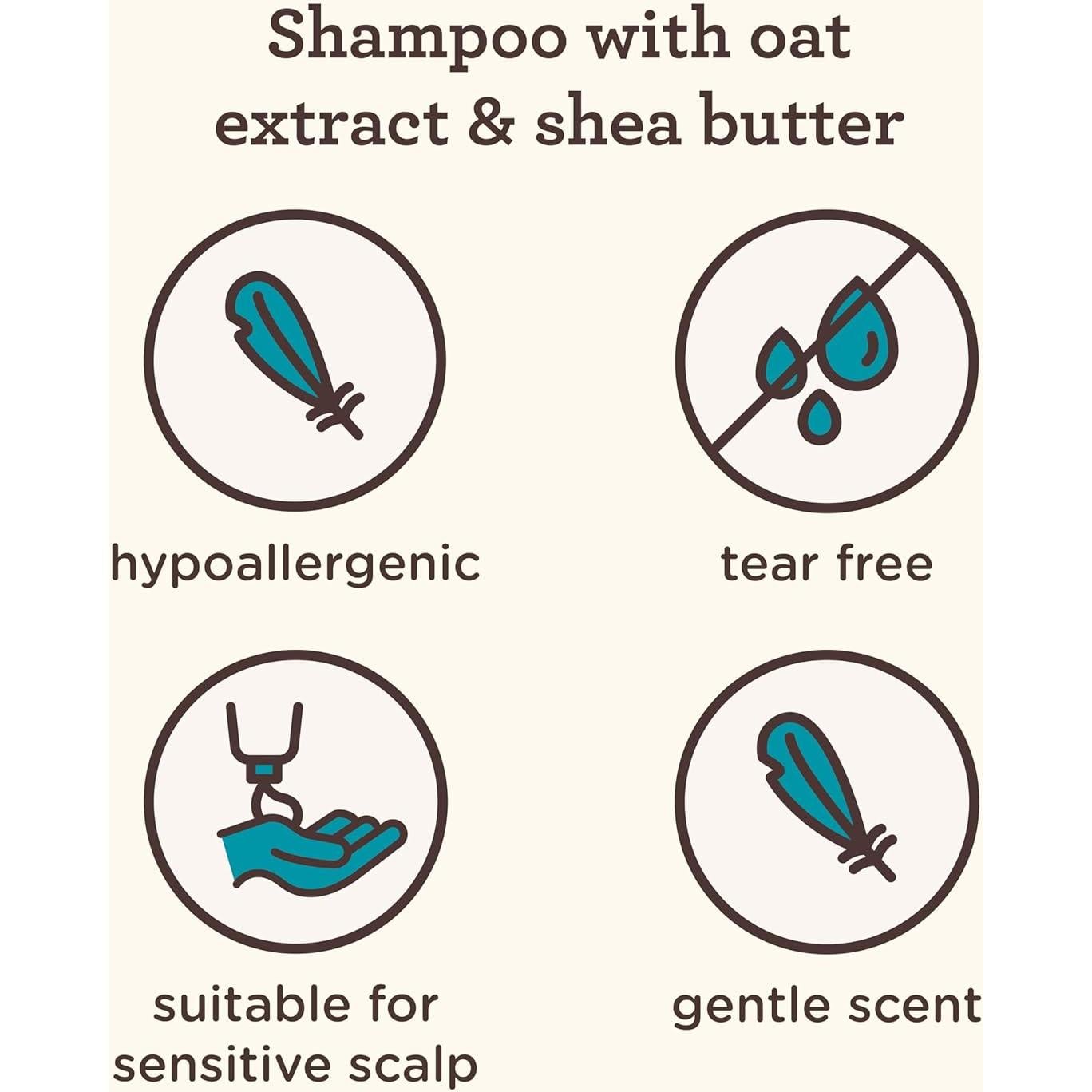 Champú Hidratante Aveeno Kids para Cabello Rizado 354 ml