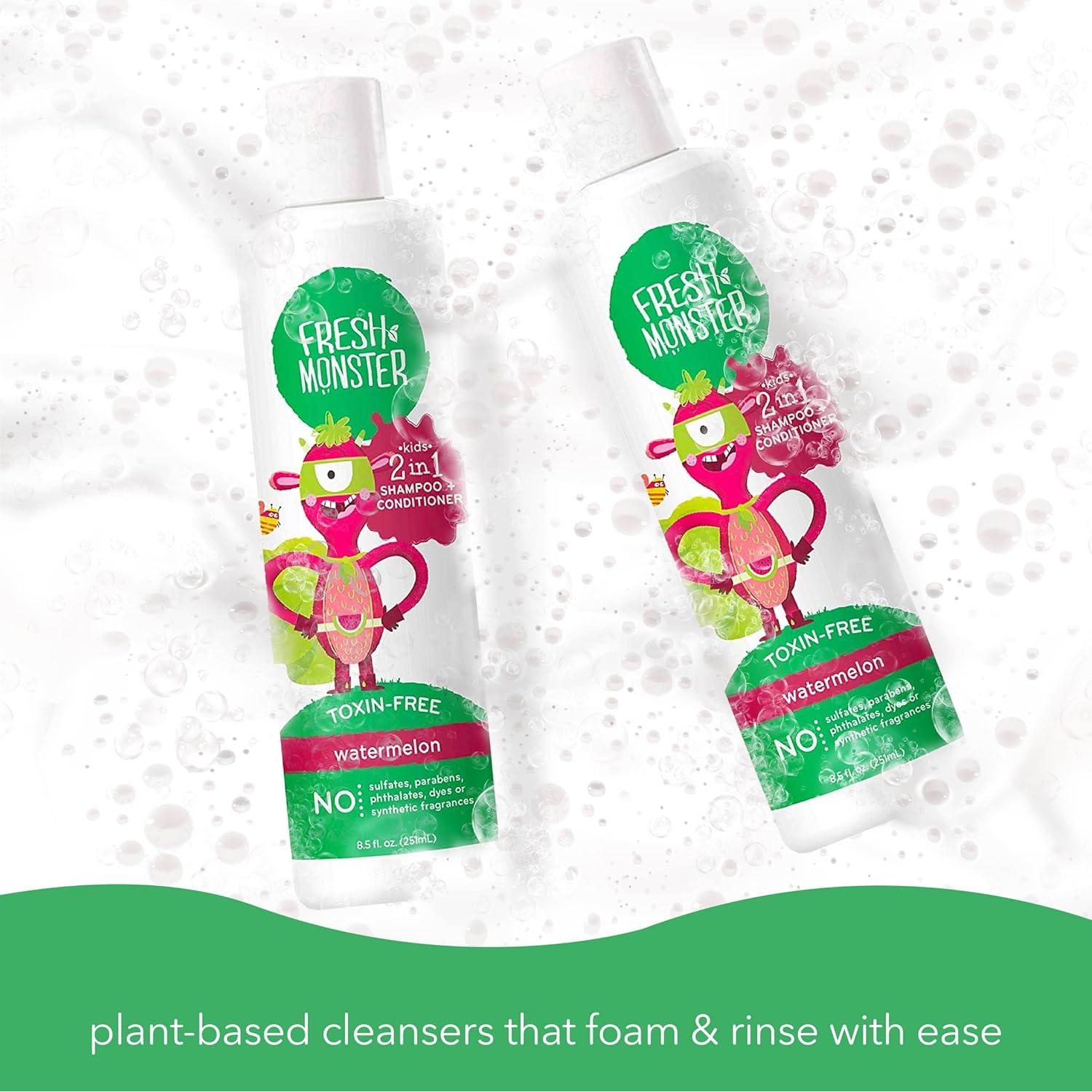 Champú y Acondicionador 2-en-1 Fresh Monster Niños Sandía