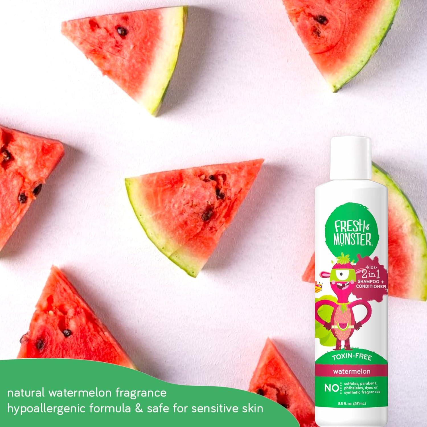 Champú y Acondicionador 2-en-1 Fresh Monster Niños Sandía
