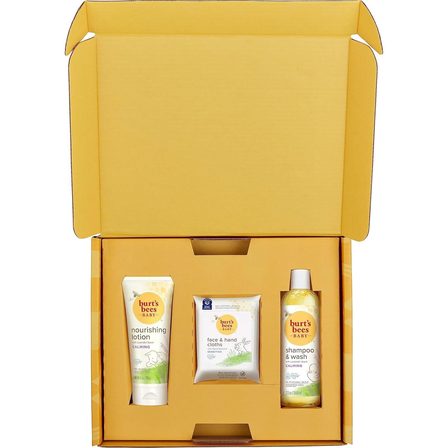 Set de Regalo Burt's Bees para Bebés - Cuidado Natural 6 Piezas