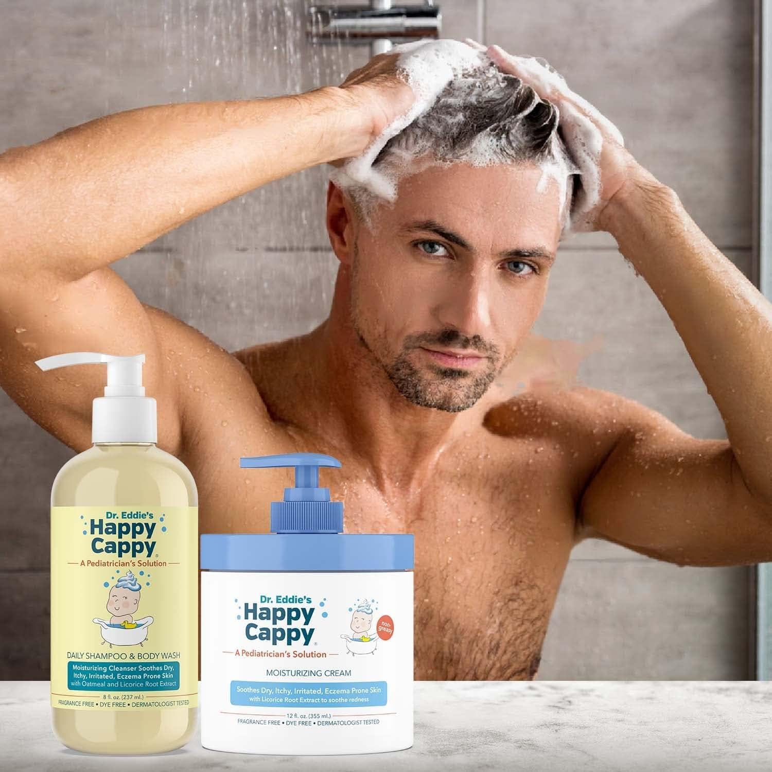 Feliz Cappy Champú y Crema Hidratante 591 ml para Bebés