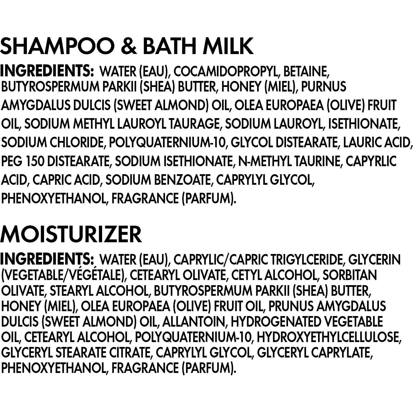 Set de Cuidado para Bebés Shea Moisture - Champú y Crema Nocturna