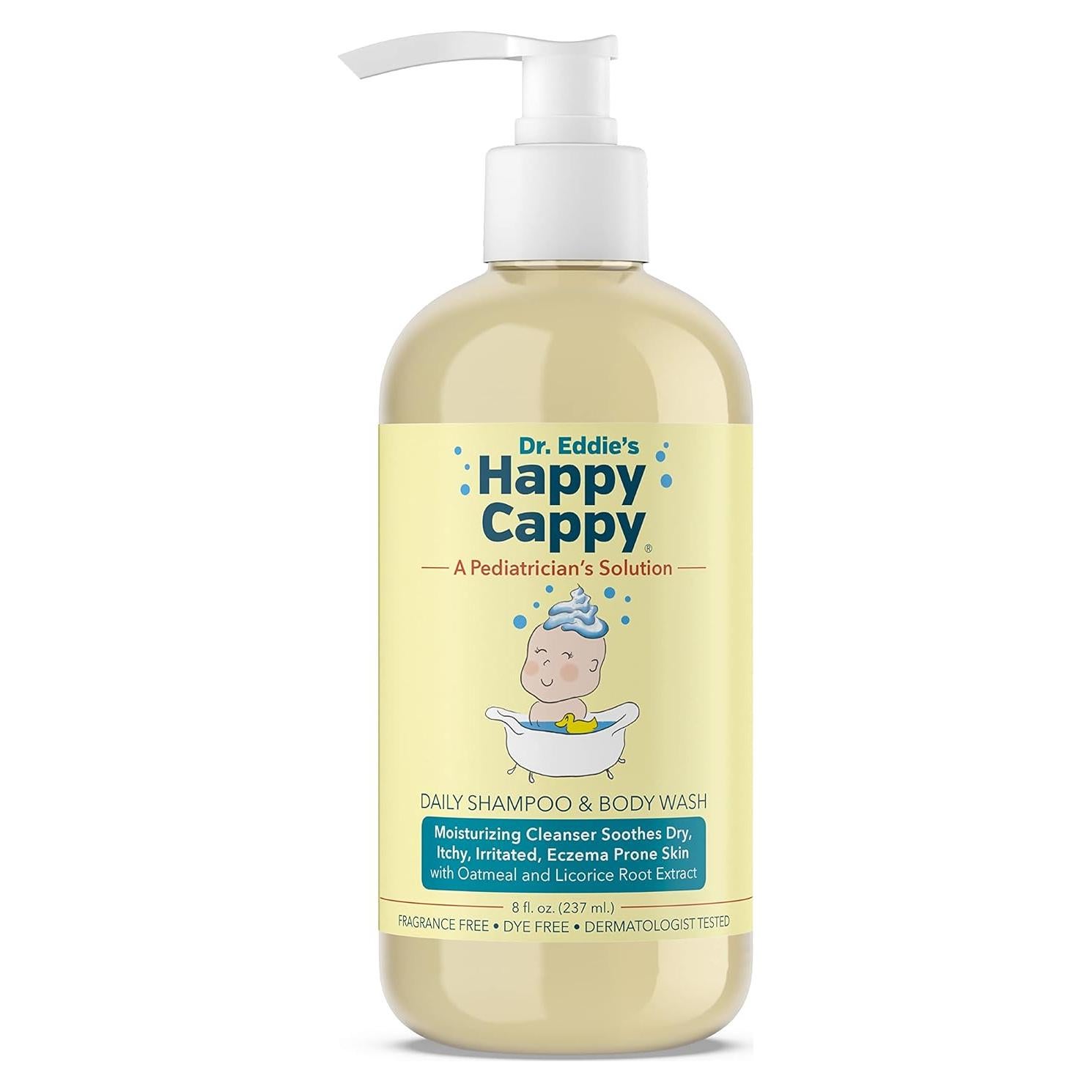 Champú y Gel de Baño Happy Cappy 236.6 ml - Piel Sensible