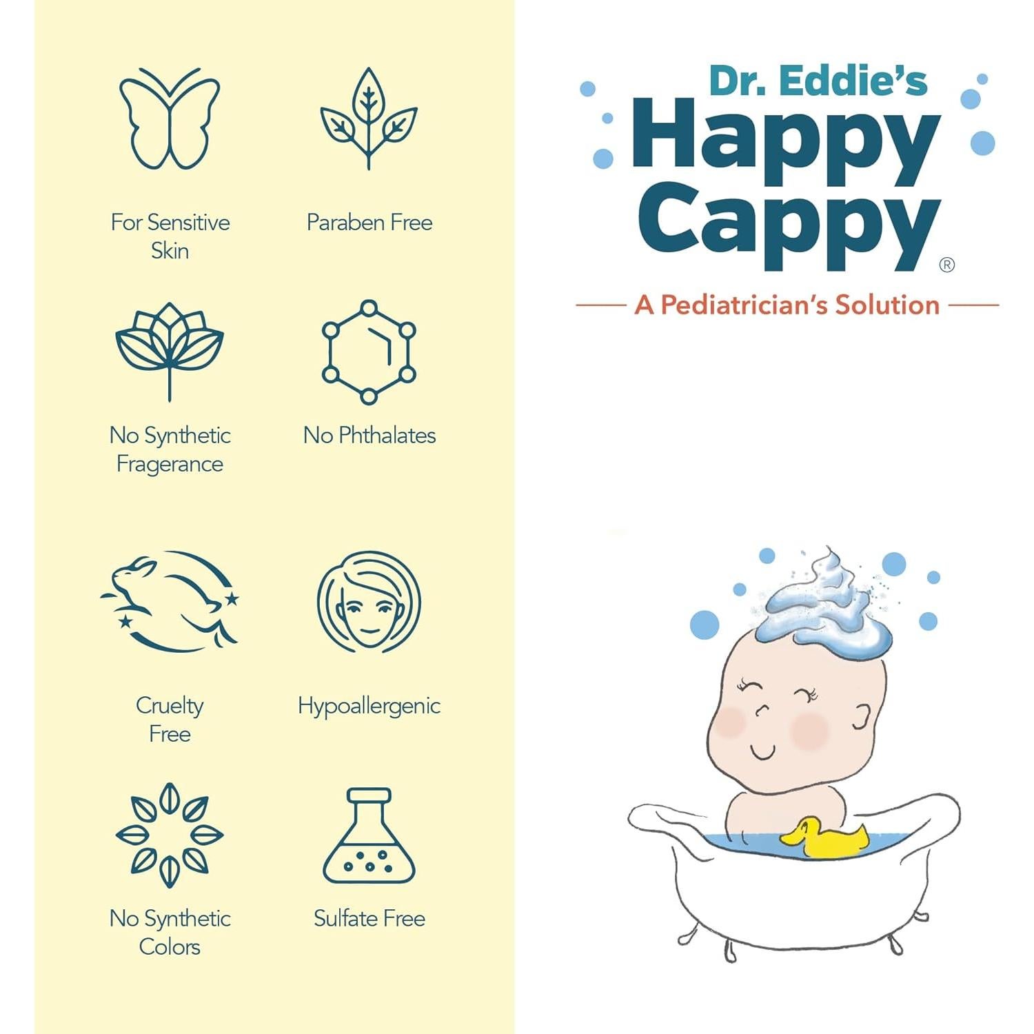 Champú y Gel de Baño Happy Cappy 236.6 ml - Piel Sensible