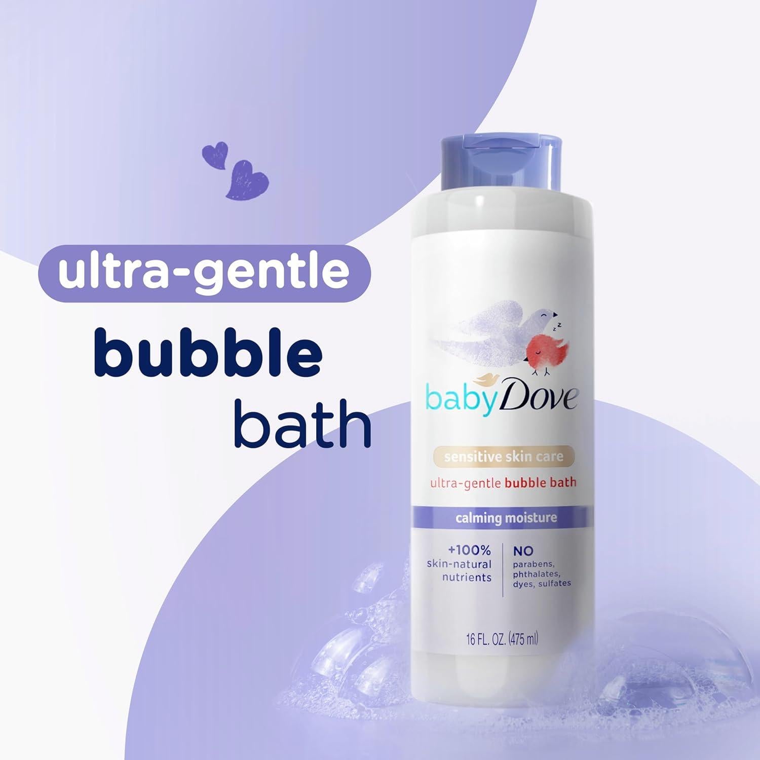 Baño de Burbujas Baby Dove 453.6 g - Cuidado Piel Sensible