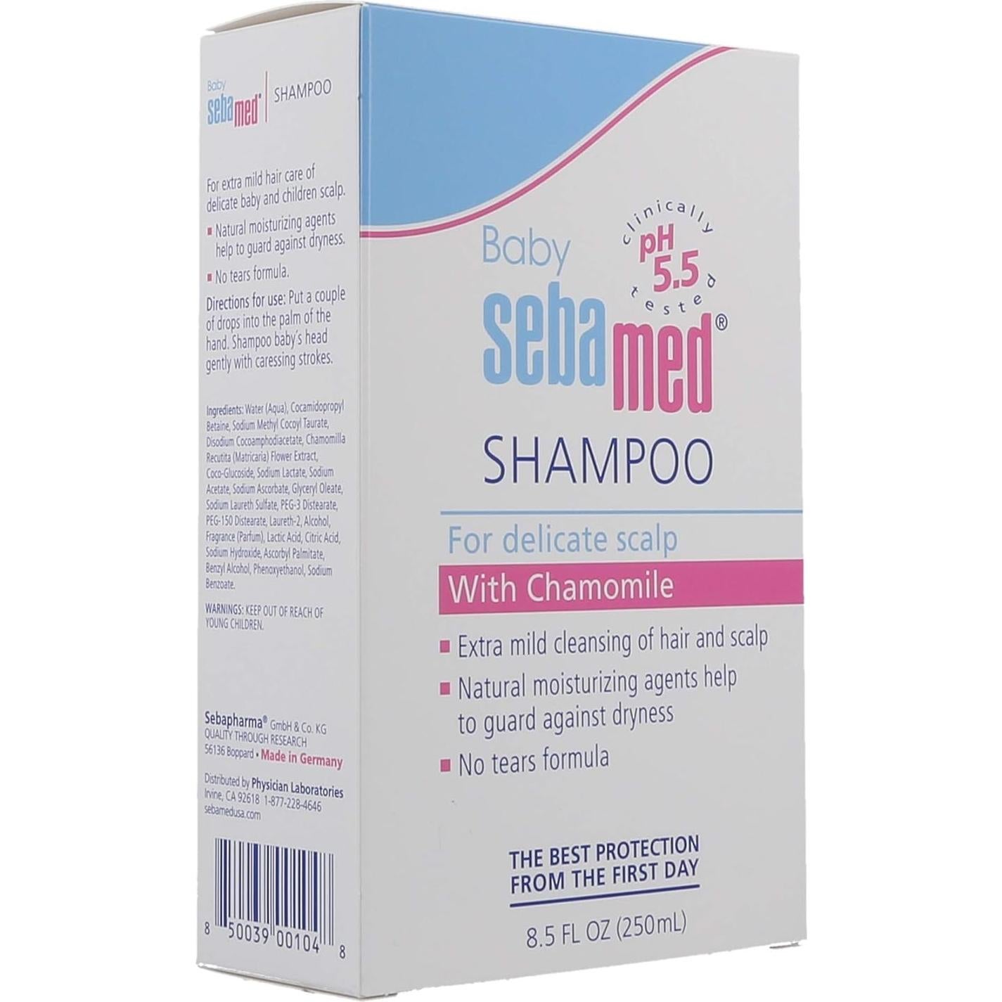 Champú Infantil Sebamed 250ml Sin Lagrimas pH 5.5 Manzanilla