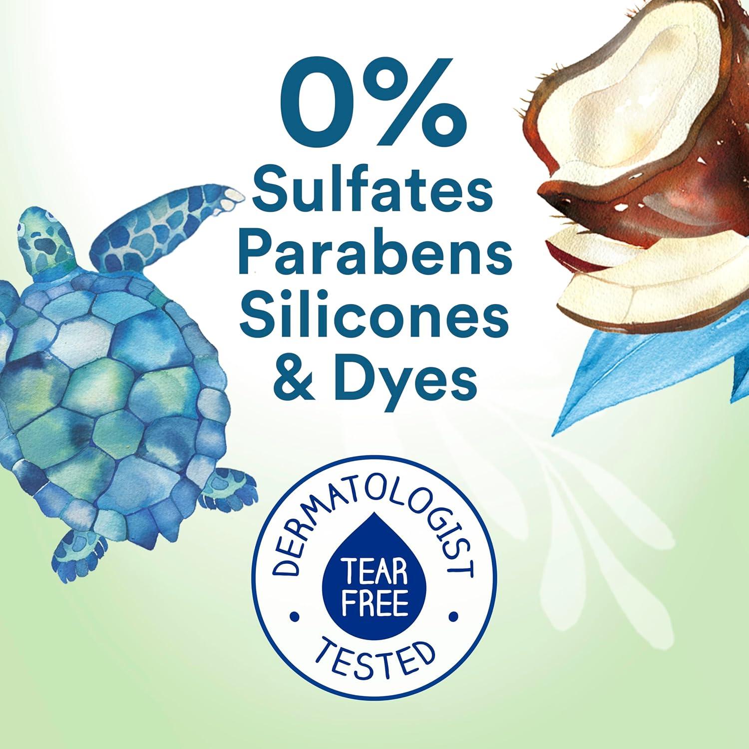 Suave Kids Champú 3 en 1 con Aceite de Coco 466 g Paquete de 4