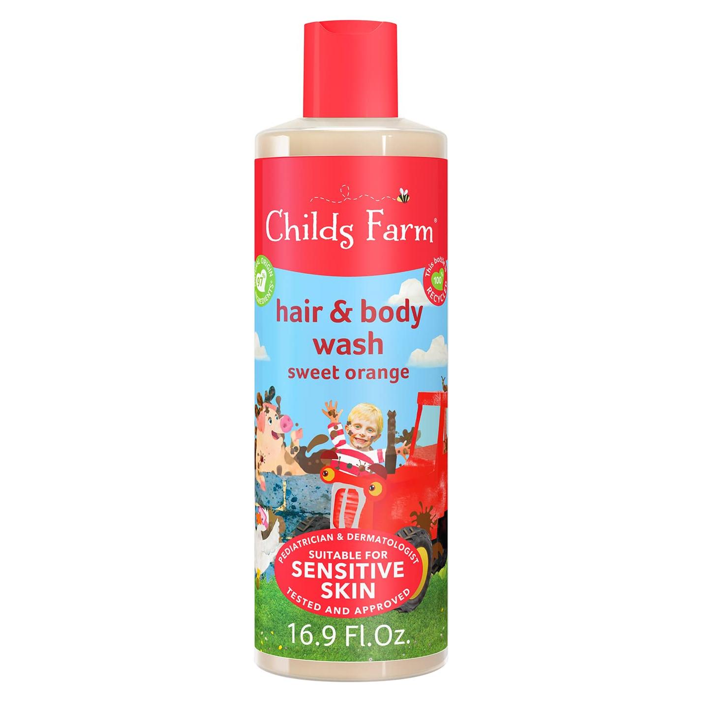 Gel de Baño y Cuerpo Childs Farm 500 ml Piel Sensible Naranja