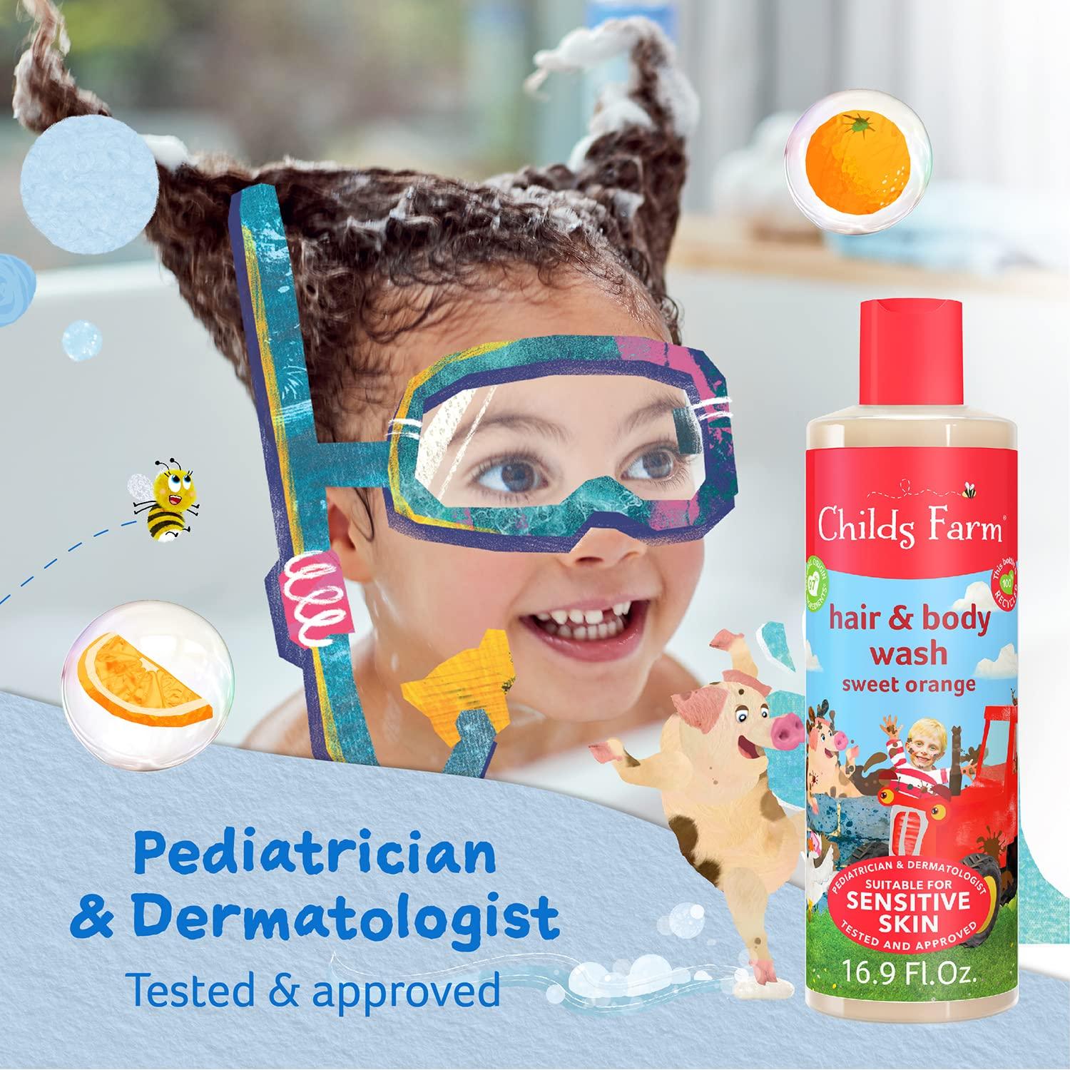 Gel de Baño y Cuerpo Childs Farm 500 ml Piel Sensible Naranja