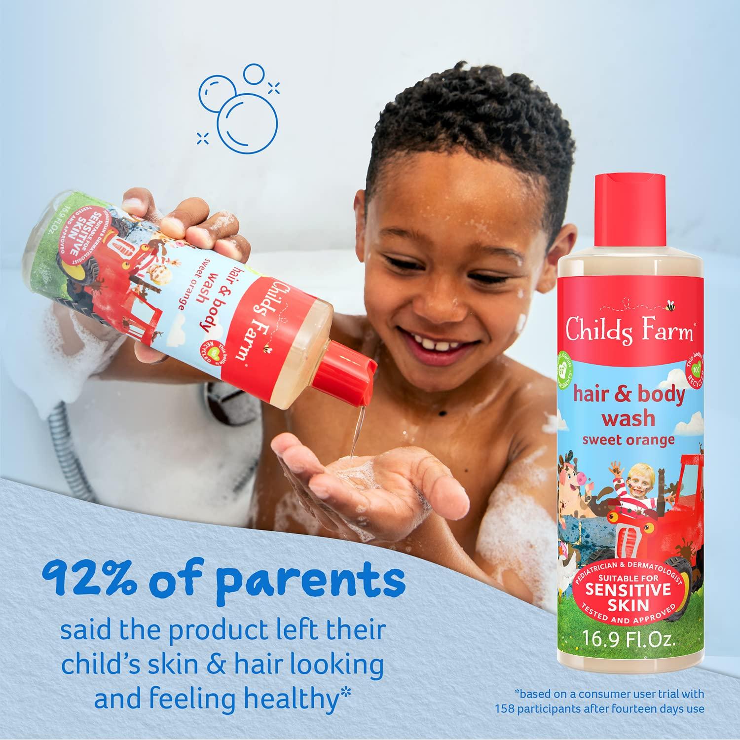 Gel de Baño y Cuerpo Childs Farm 500 ml Piel Sensible Naranja