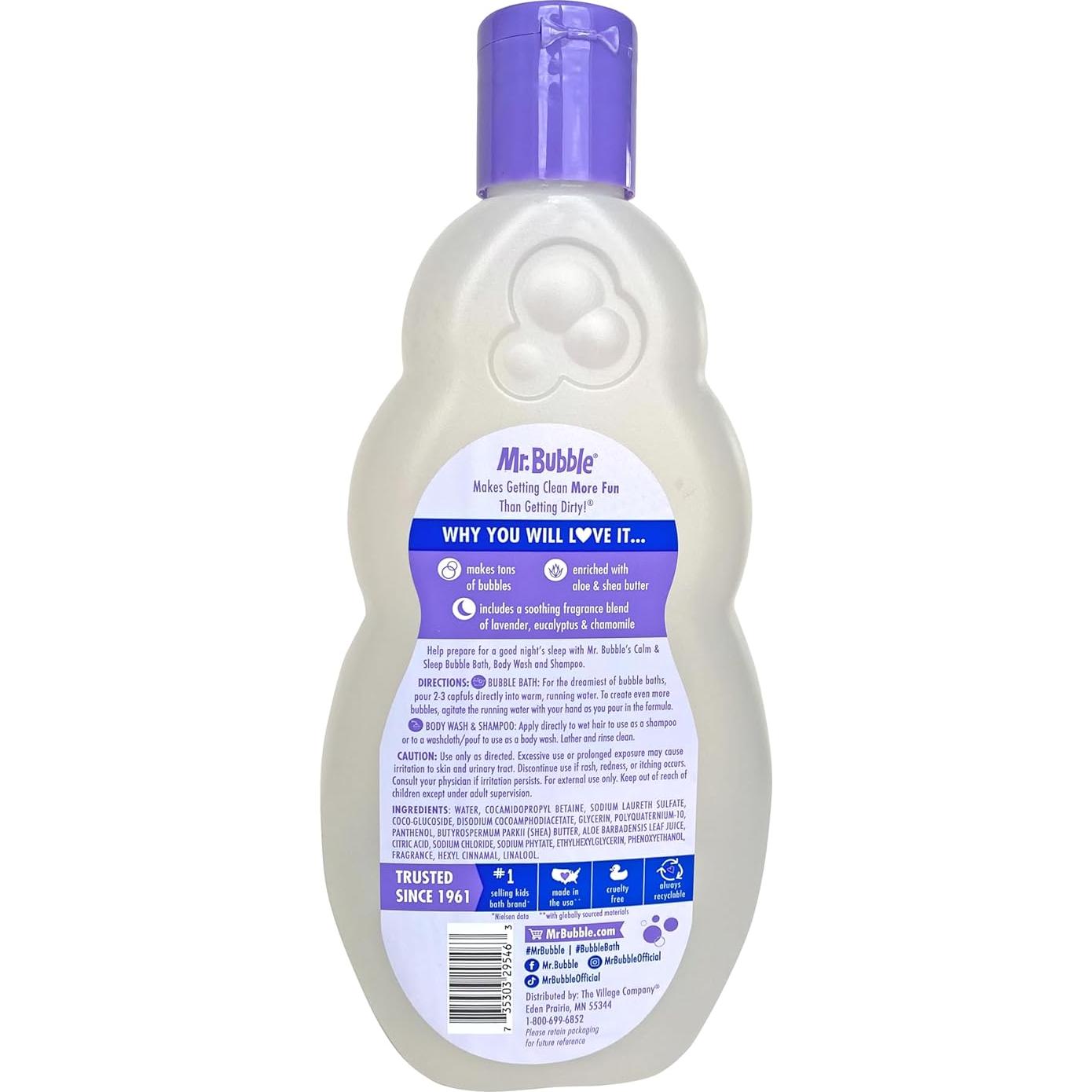 Sr. Burbuja 3en1 Baño de Burbujas, Gel y Champú 453.6g