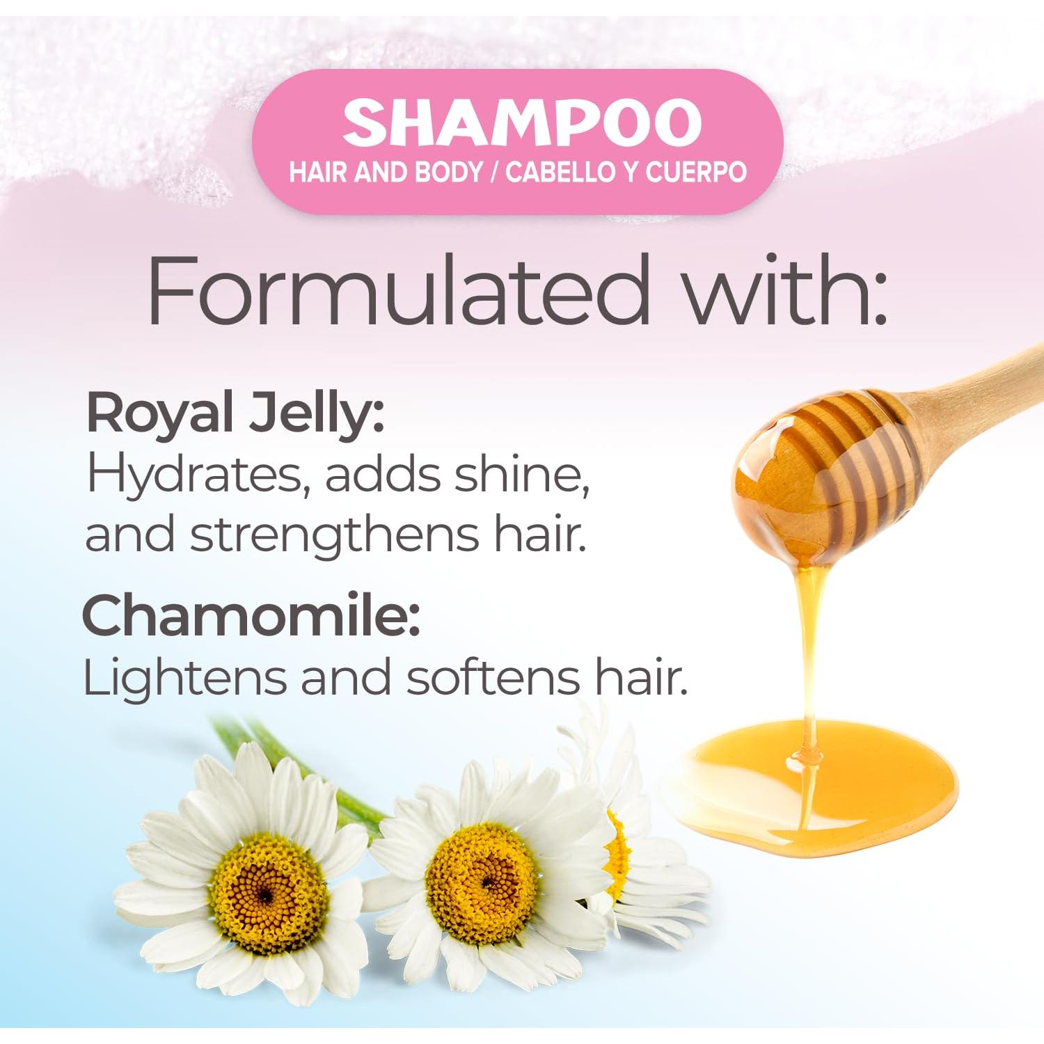 Champú Real Tio Nacho para Bebés 400 ml - Hipoalergénico, Sin Lagrimas