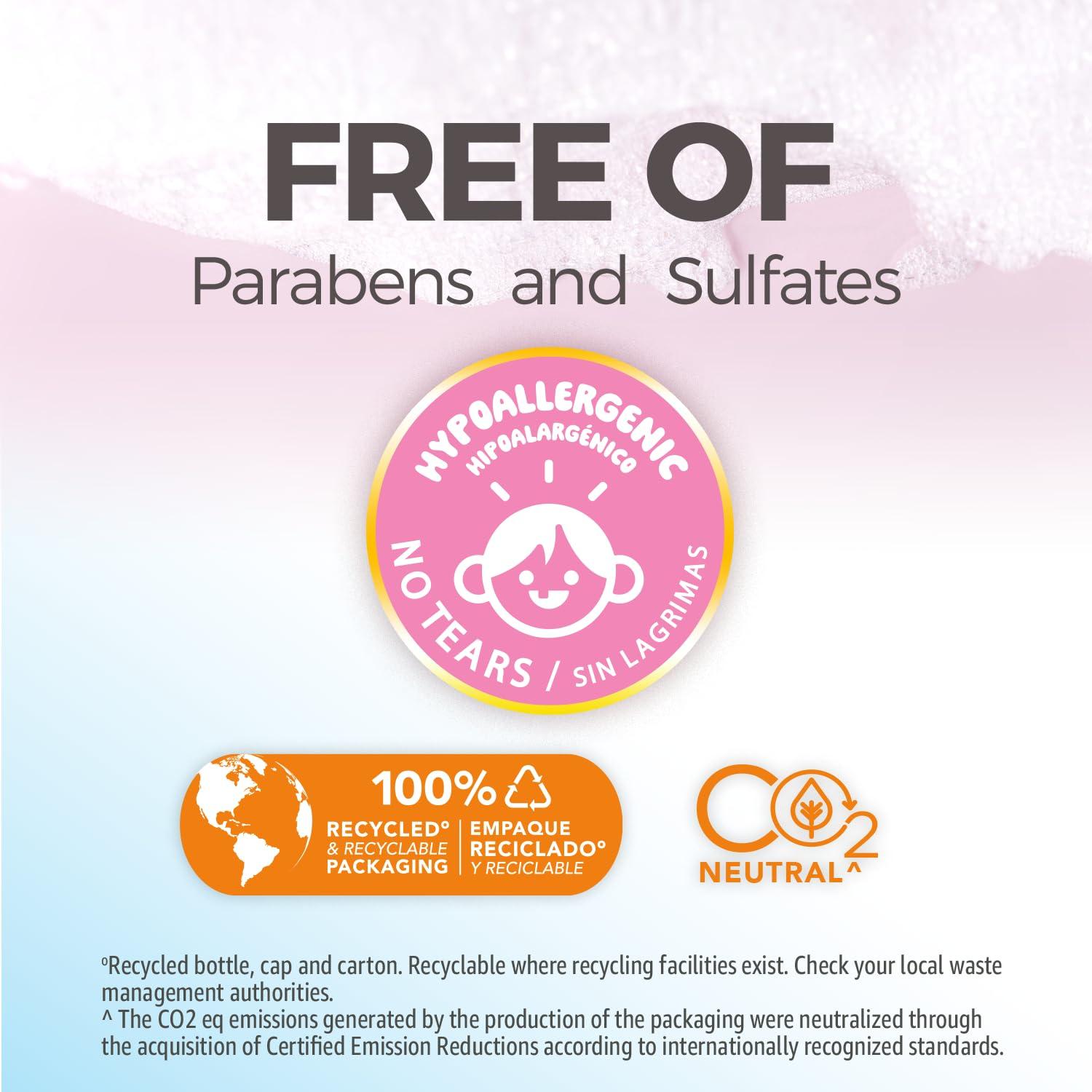 Champú Real Tio Nacho para Bebés 400 ml - Hipoalergénico, Sin Lagrimas