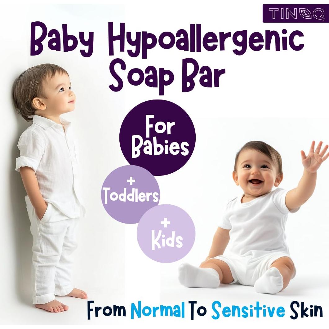 Jabón y Champú Hipoalergénico TINOQ para Bebés 340g